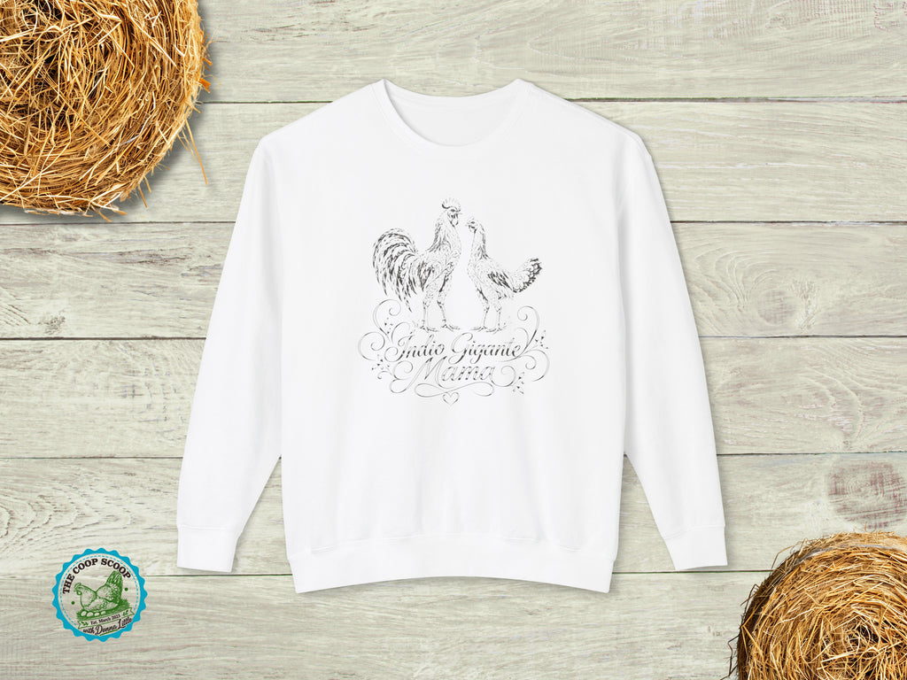 Indio Gigante Mama Chicken Sweatshirt, Indio Gigante Chicken Lover Crewneck, Chicken Mom Gift, Backyard Flock Sweater