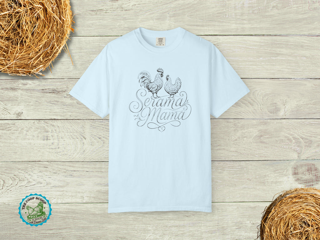 Serama Mama Chicken Shirt, Serama Chicken Lover T Shirt, Chicken Mom Gift, Backyard Hen Tee, Poultry Lover Shirt