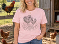 Polish Mama Chicken Shirt, Polish Chicken Lover Tee, Chicken Mom Gift, Crested Hen Shirt, Backyard Chicken T-Shirt