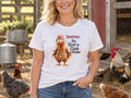 Henopause Chicken Shirt, My Give a Cluck Is Broken Tee, Funny Menopause Chicken Shirt, Chicken Mom Gift, Sassy Hen T-Shirt