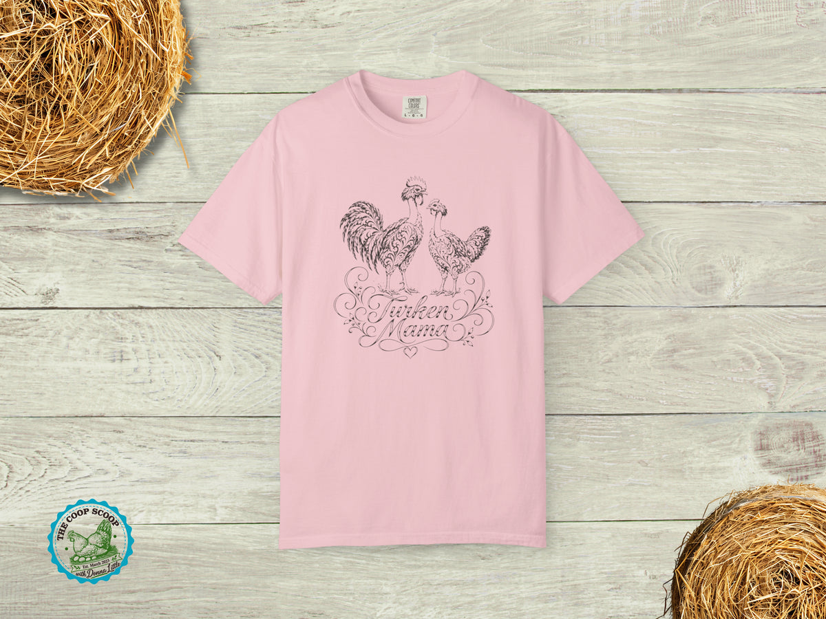 Turken Mama Chicken Shirt, Naked Neck Chicken Lover Tee, Chicken Mom Gift, Backyard Hen Shirt, Poultry Lover T-Shirt
