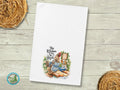 Funny Chicken Kitchen Towel, This Kitchen Is For The Birds, Farmhouse Hen Tea Towel, Chicken Lover Gift, Rustic Kitchen Decor