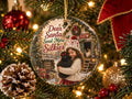 Dear Santa Send More Silkies Chicken Christmas Ornament, Silkie Lover Gift, Farmhouse Holiday Decor, Personalized Xmas Message