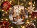 Always Room For One More Chicken Christmas Ornament, Chicken Lover Gift, Farmhouse Holiday Decor, Personalized Back Message